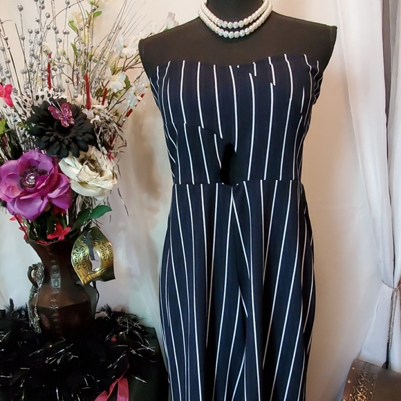 Rue21 Pants - Any 2 $29 Rue21 Strapless Cropped Jumpsuit